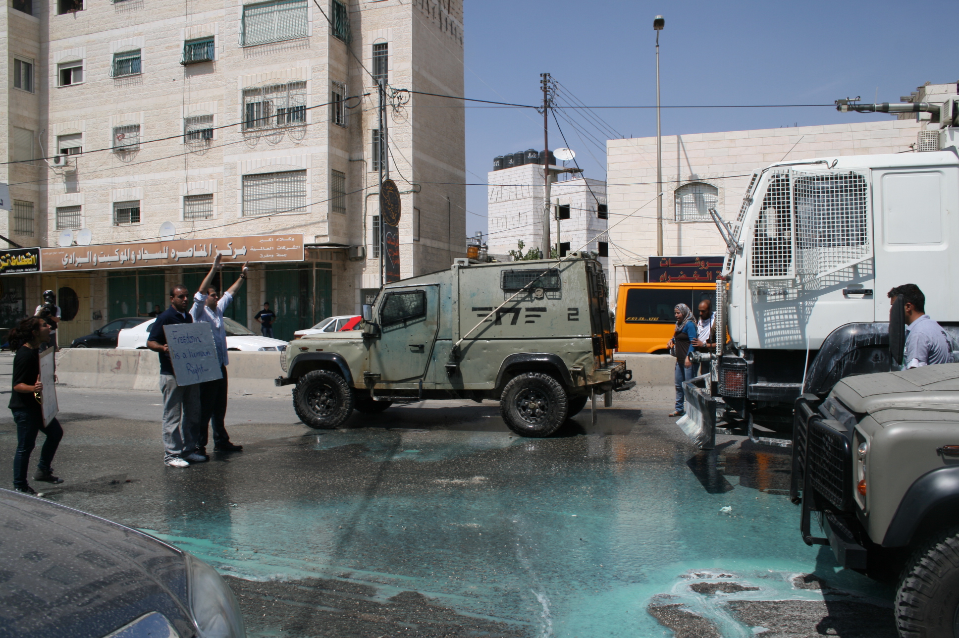 IDF’s ‘Skunk’ to Go Aerial to Prevent Violence