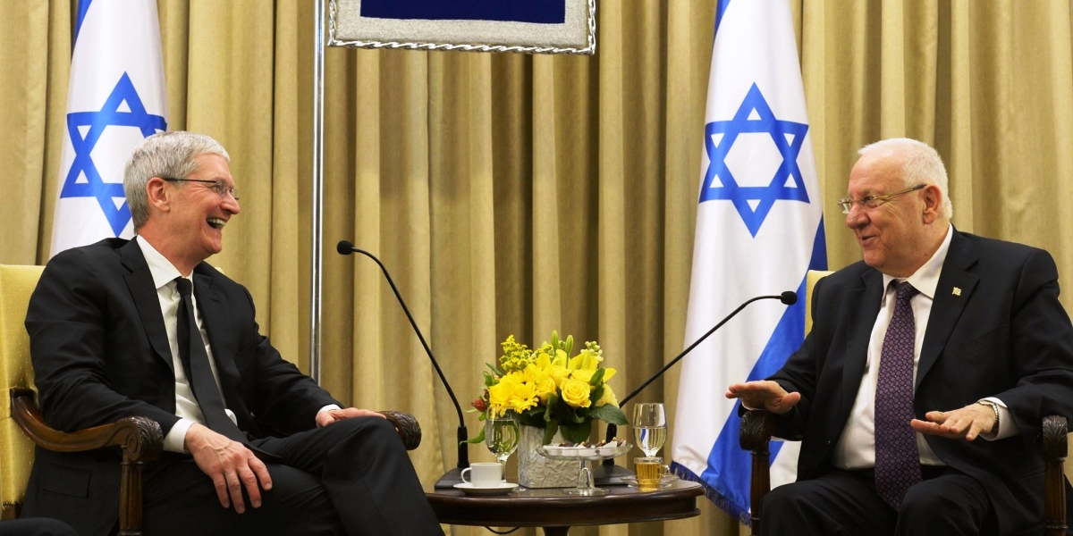 Apple CEO says ‘We Have Enormous Admiration for Israel’