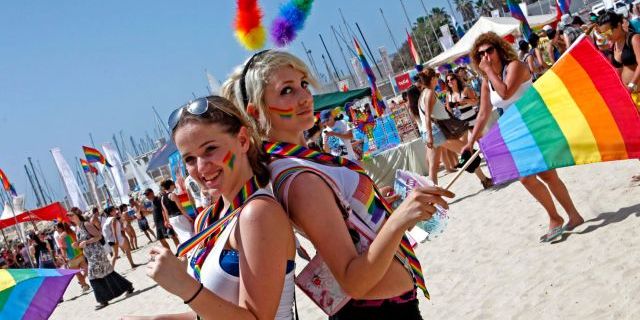 Fun and sun at Tel Aviv's Gordon Beach